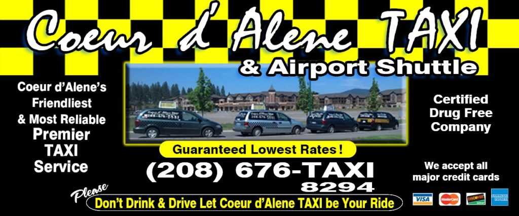 Coeur d’Alene Taxi Taxi Service Prime Trade NW